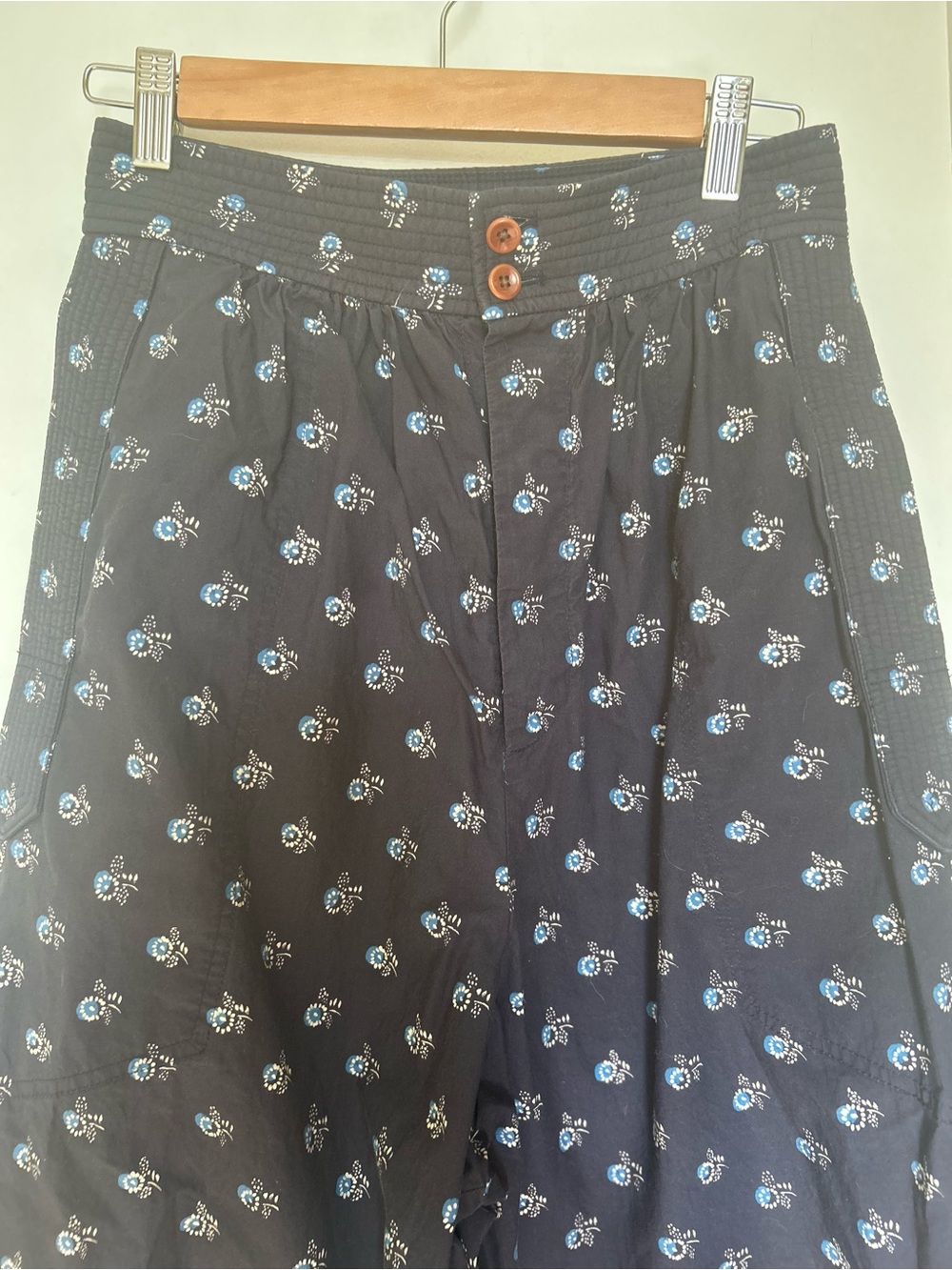 Caron Callahan navy Floral Print Balloon Pants - Picture 2 of 5